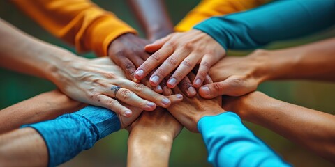 A magnified visual depicting a diverse collective of professionals engaged in collaborative endeavors within an inclusive work environment, reflecting a steadfast dedication to equal opportunities and