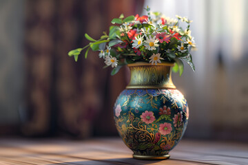 beautiful vase AI generated