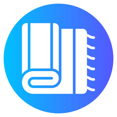 blanket gradient icon