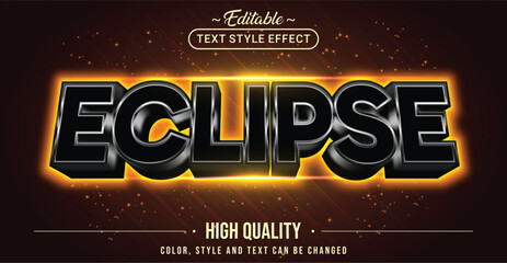Editable text style effect - Eclipse text style theme.