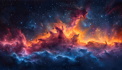 Fototapeta premium space background