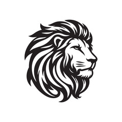 Lion, deer, cute dog head vector