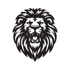 Lion, deer, cute dog head vector