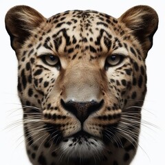 Fototapeta premium close up portrait of a leopard