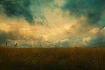 Fototapeta premium Conceptual Land and Sky