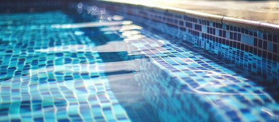 Swimming Pool in Close Up View
