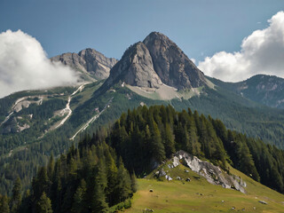 high rocky mountain