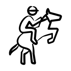 Horseback Riding Icon