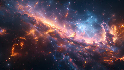 Fototapeta premium space background
