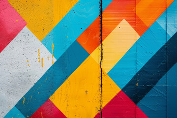 Naklejka premium A vibrant