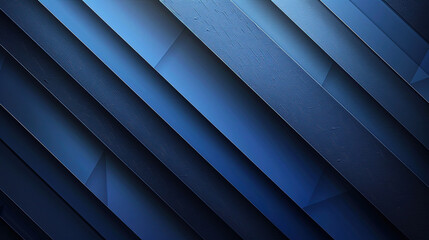 Obraz premium Abstract blue geometric background. Design modern elegant dark color scheme with diagonal lines. Design concept in the style of dark blue color. Technology background. Presentation design. Copy space