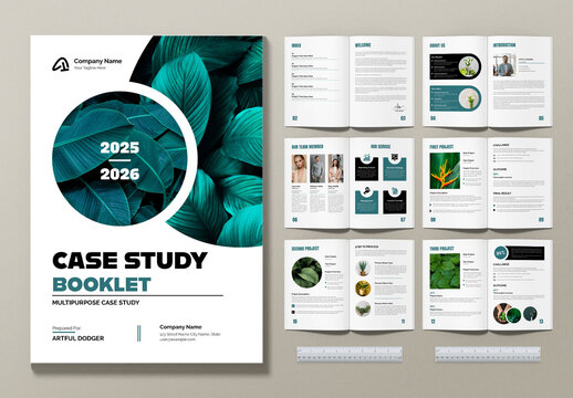 Multipurpose Case Study Booklet Template