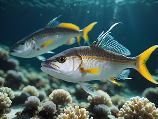 Fototapeta premium fish in the sea