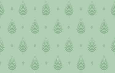 pattern in ethnic concept. There are geometric shapes in this ethnic pattern makes it looks Indian style This ethnic design is suitable for textile industry, fashion industry and also home decorating