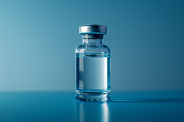 ワクチンバイアル「AI生成画像」