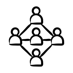Network Building Icon