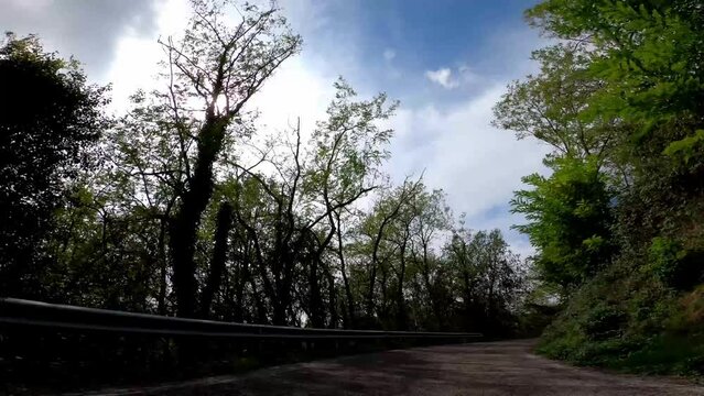 Italy Driving 0822 Predappio