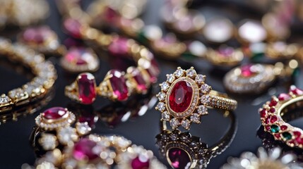 Designer Jewelry: Adorn yourself with designer jewelry, where each piece is a masterpiece of craftsmanship and elegance.