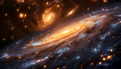 Obraz premium space background