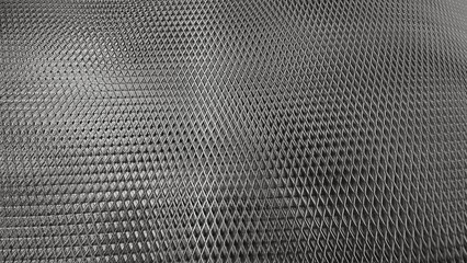 Expanded metal mesh is metal sheet, steel sheet, aluminum sheet.  Stainless steel sheets that are perforated in a drawn and stretched manner to form a very popular diamond-shaped mesh.