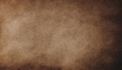 Naklejka premium Handmade paper with a aged, rough, grainy, distressed texture in earthy brown tones with visible fibers, art rustic backgrounds.