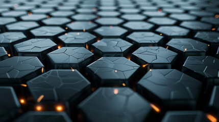 Obraz premium abstract hexagon geometric background