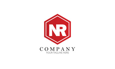 NR logo, Brand logo, Clothing logo, letter logo