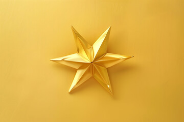 3d golden glossy stars.
