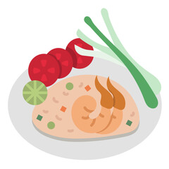 fied rice with shrimp