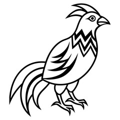 Clean design and illustration of tribal bird - Vector design and illustration - Digital vector - Latest vector - Premium Victor