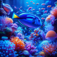 カラフルな魚たち