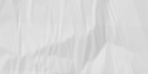 White fabric background. white crumpled paper background texture pattern overlay. wrinkled high resolution arts craft and Seamless white crumpled paper.
