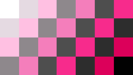 格子柄壁紙　チェック模様　ピンク