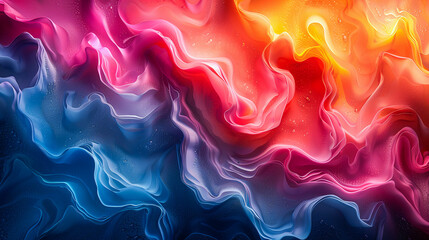 Fototapeta premium Abstract, Fluid Art, Colorful Background, Liquid Marble Texture, Digital Art, Colorful Waves, Abstract Painting, Modern Art, Background Image, Wallpaper, Screensaver, Trendy Colors, Gradient