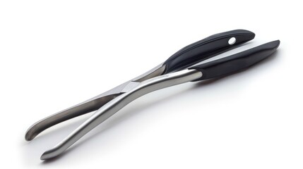 Obraz premium Tongs isolated white background