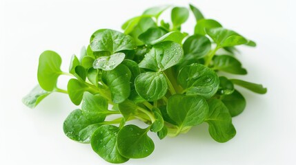 Fototapeta premium Watercress isolated white background