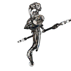 3d rendering model with glass texture