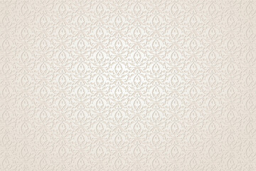 arabic pattern background flat design vector free