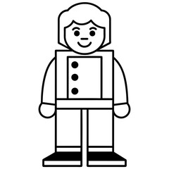 Arcade game character stylish toy - Vector design and illustration - Digital vector - Latest vector - Premium Victor