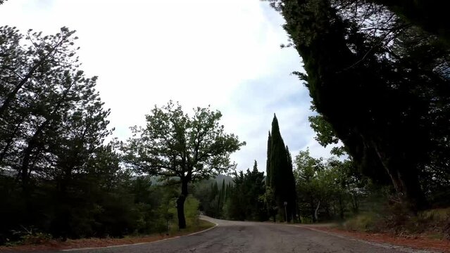 Italy Driving 0825 Predappio