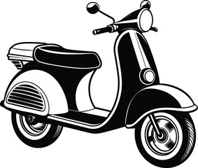 scooter vector illustration eps 10
