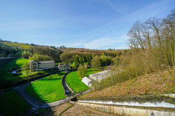 Nature at the Hasper Dam near Hagen in the Ruhr area.
