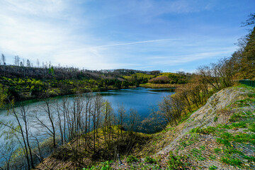 Nature at the Hasper Dam near Hagen in the Ruhr area.
