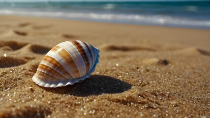 seashell on the beach