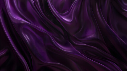 Obraz premium A purple fabric with a wave pattern