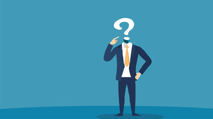 Obraz premium Regret on business mistake, frustration or depressed, stupidity or foolish losing all money, stressed and anxiety on failure concept