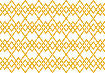 seamless pattern with golden ornament
