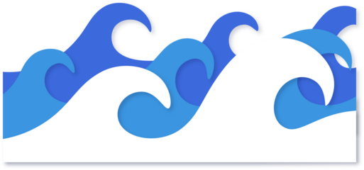 Wave Border Decoration