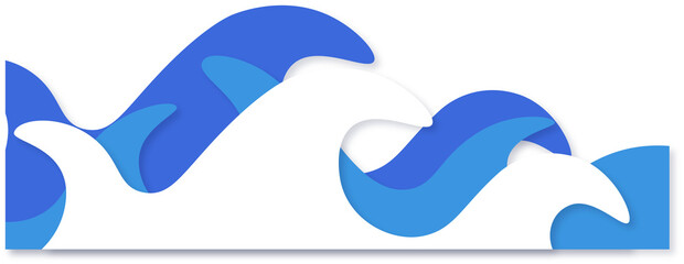 Wave Border Decoration