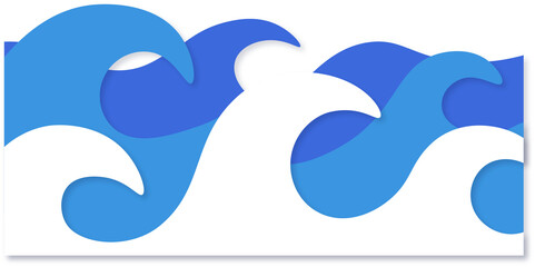 Wave Border Decoration